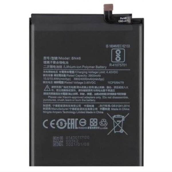 BATTERIE REDMI NOTE 8T (BN46)